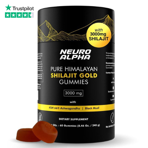 Neuro Alpha - Pure Himalayan Shilajit Gold Gummies