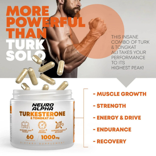NEURO ALPHA - Turkesterone & Tongkat Ali